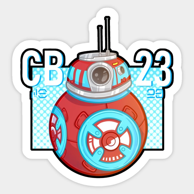 CB-23 Sticker by Rigiroony